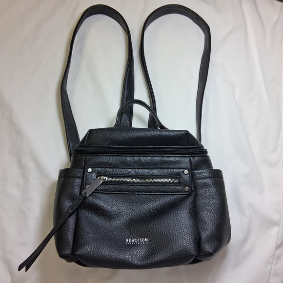 Vegan Leather Kenneth Cole Reaction Mini Backpack Purse Back to School-Pre-owned - Picture 1 of 16